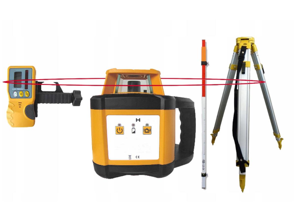 Niwelator laserowy zewnętrzny na czujnik